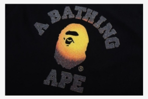 Bape 01161635 Fashion Men's Yellow Monkey Logo A Bathing - Bape Frosted