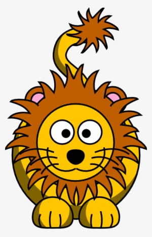 Lion Face Clipart - Cartoon Lion