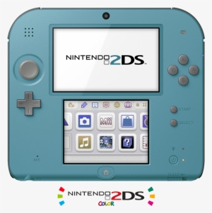Turquoise - Nintendo 2ds Blue