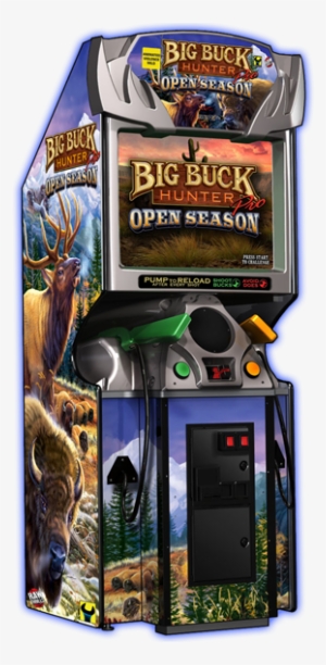 Big Buck Hunter Pro Open Season Arcade Machine - Big Buck Hunter Arcade Game