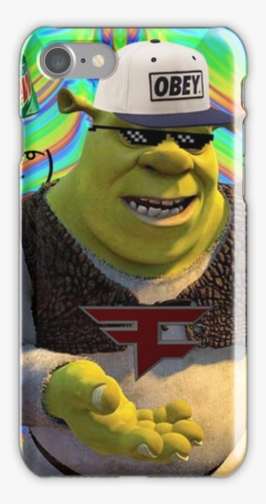 Mlg Shrek Iphone 7 Snap Case Mlg Shrek, Iphone 8 Cases, - Shrek 2