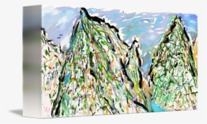 Magical Mountains - Drawing
