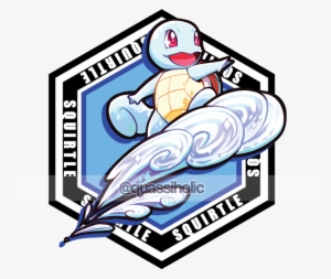 Squirtle Acrylic Charm - Logo