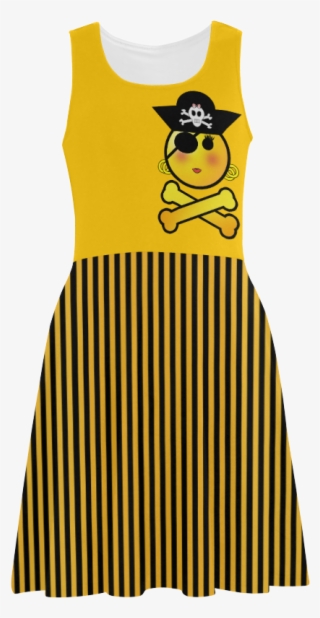 Smiley Emoji Girl Atalanta Sundress - Day Dress