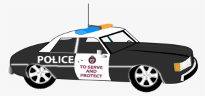 Clipart Car Police Officer - Police Car Clipart Png