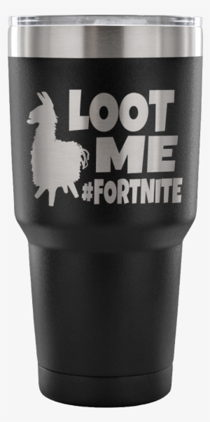 Video Game Fortnite-inspired Llama Loot Me Vacuum Tumbler - Tumbler