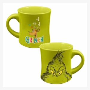More Views - Dr. Seuss Grinch Holiday 12 Oz. Ceramic Mug