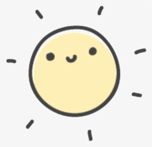 Hand Drawn Smiling Sun Vector - Encapsulated Postscript