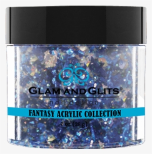 Fac516 Blue Smoke - Glam Glits Acrylic Powder 1 Oz