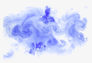 Blue Smoke Png Transparent - Color Fog Png