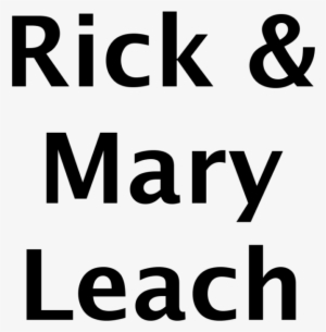 Placed Rick & Mary Leach - Lunch And Learn