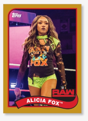 2018 Topps Wwe Heritage Alicia Fox - Wwe
