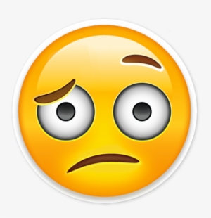 Confused Look Png Image Clipart Free - Disappointed Emoji