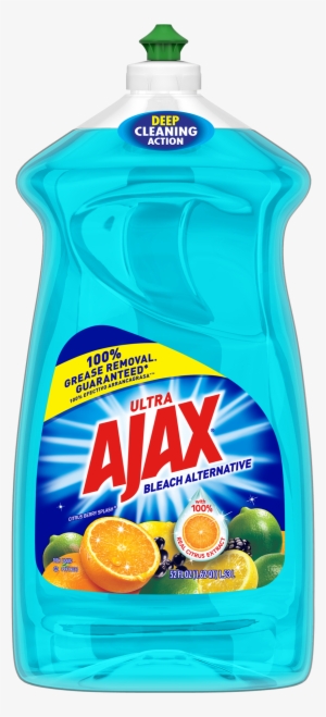 Ajax Ultra Triple Action Liquid Dish Soap, Bleach Alternative
