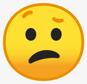 Confused Face Png - Emoji Face Confused