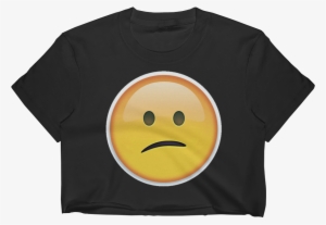 Emoji Crop Top T Shirt Crop Top Transparent Png 1000x1000