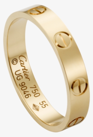 Love Wedding Band - Cartier Engagement Rings Gold