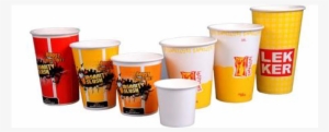 Custom Printed Paper Soda Cups 2000 Pcs/cs - - Cup