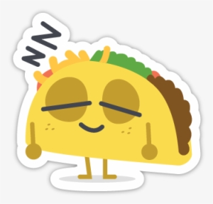 Let's Taco Bout It Messages Sticker-3 - Little Taco Cartoon