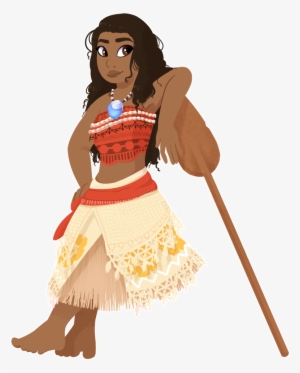 I Am Moana - Illustration