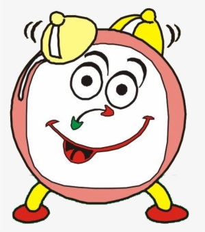 Cartoon Alarm Clock Hello Jpg Free Library - Good Morning Drawing