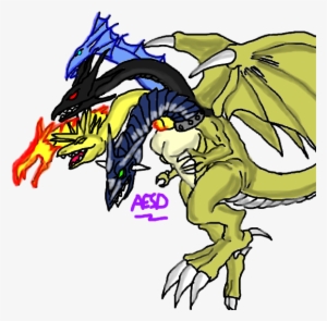 Five Headed God Dragon By Aesd On Deviantart Image Five Headed Dragon Fanart Transparent Png 540x540 Free Download On Nicepng