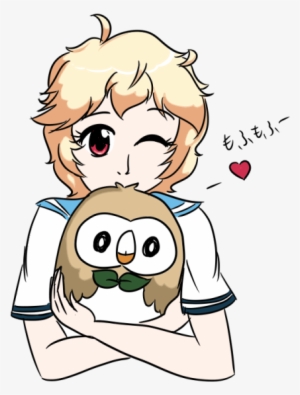 I've Seen The New Starters And How Rowlet Is So Fluffy, - Cartoon
