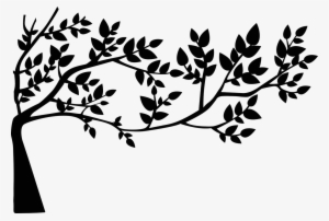 Ecological Leaf Leaves Nature Transparent Image - Tree With Leaves Silhouette