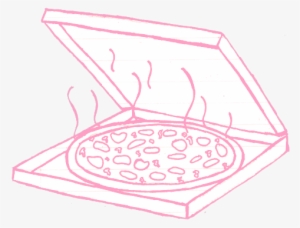 Pizza, Food, And Pink Image - Png Tumblr Transparent Pizza