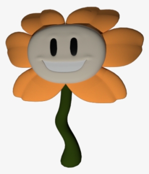 Flowey Face N°2- Undertale - Cartoon, HD Png Download - vhv