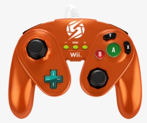 Wired Fight Pad Samus - Pdp Wired Fight Pad For Wii U - Samus