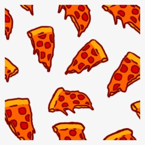 Pizza Pattern Transparent