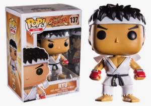 Street Fighter Ryu White Headband Pop Vinyl Figure - Figurine Pop Chun Li