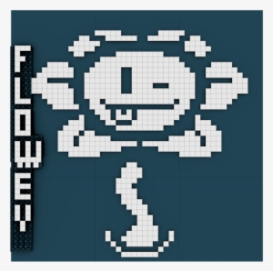 Undertale Flowey Pixel Art Minecraft Video Games, PNG, 1200x1200px,  Undertale, Area, Art, Brand, Deviantart Download Free