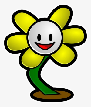 Flowey Drawn In Vector