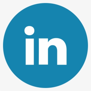 Fb Icon In Icon - Logo Linkedin Redondo Png