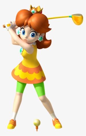 Princess Daisy Golf Forme - Daisy Mario