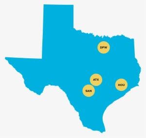 Texas Houston On Map