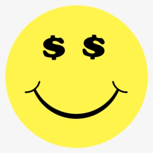 I Need Money - Smiling Emoji Black Background