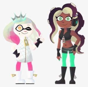 Pearl And Marina I Know My Art Isn't Perfect, But - Splatoon