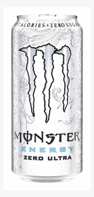 Monster Energy Zero Ultra - Monster Energy White Can