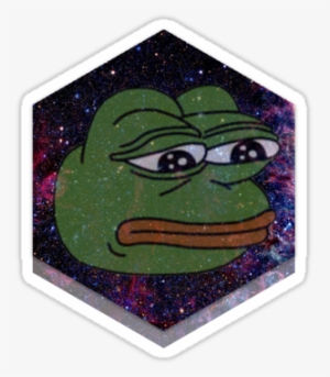 Sad Pepe Stickers, Sad, Sticker, Decals - Oil Platform