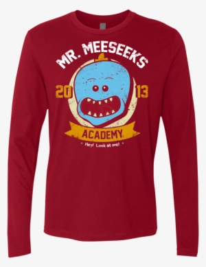 meeseeks academy men's premium long sleeve - t-shirt