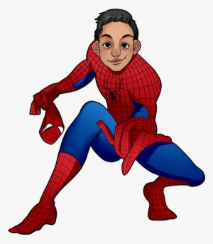 Julian As Spiderman By Arurmz Via Artcorgi - Cartoon