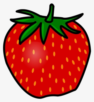 Food, Fruit, Cartoon, Pear, Strawberry, Strawberries - Little Mouse The Red Ripe Strawberry