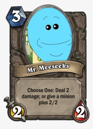 Meeseeks Card - Undertale Hearthstone Cards