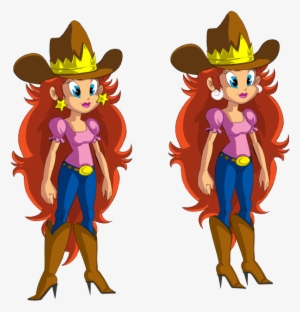 Cowgirl Princess Peach By Jesse - Cowgirl Princess
