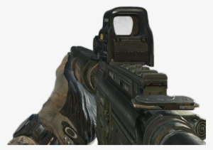 M16a4 Holographic Sight Mw3 - Cod 3 Gun .png