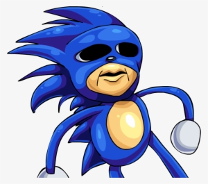 Sonic Forces Sonic Extreme Shadow The Hedgehog Vertebrate - Sanic Meme Transparent