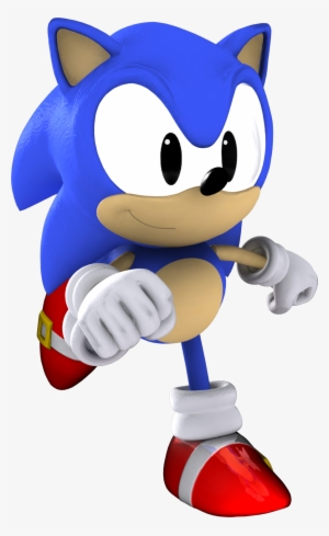 Ogcien3 - Classic Sonic Official Art Transparent PNG - 1221x1784 - Free  Download on NicePNG